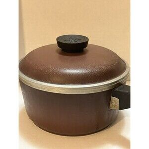 VTG Club Cookware Brown Saucepan 7.5 Inches Brown